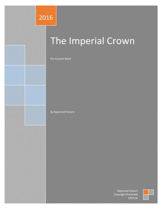 Book cover for The Imperial Crown (Concert Band)
