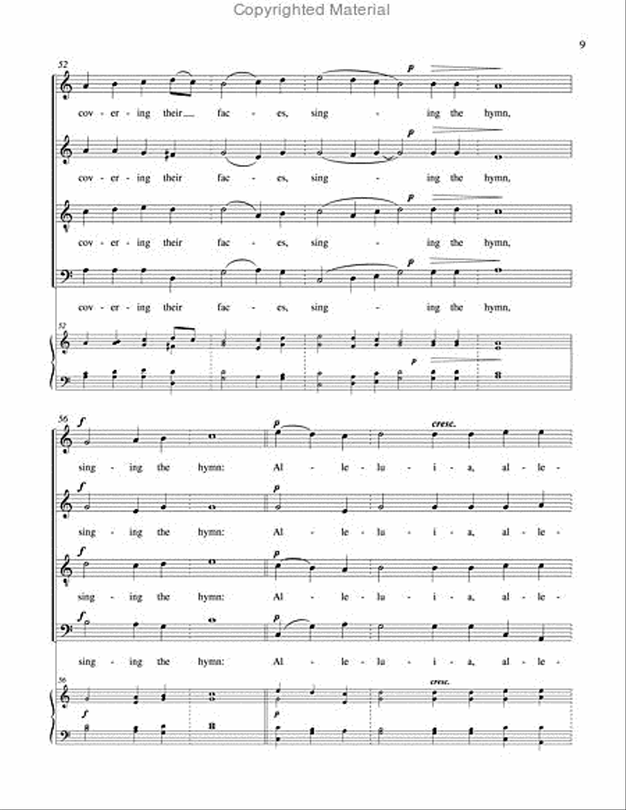Let All Mortal Flesh Keep Silent 4-Part scores gallery preview page 8
