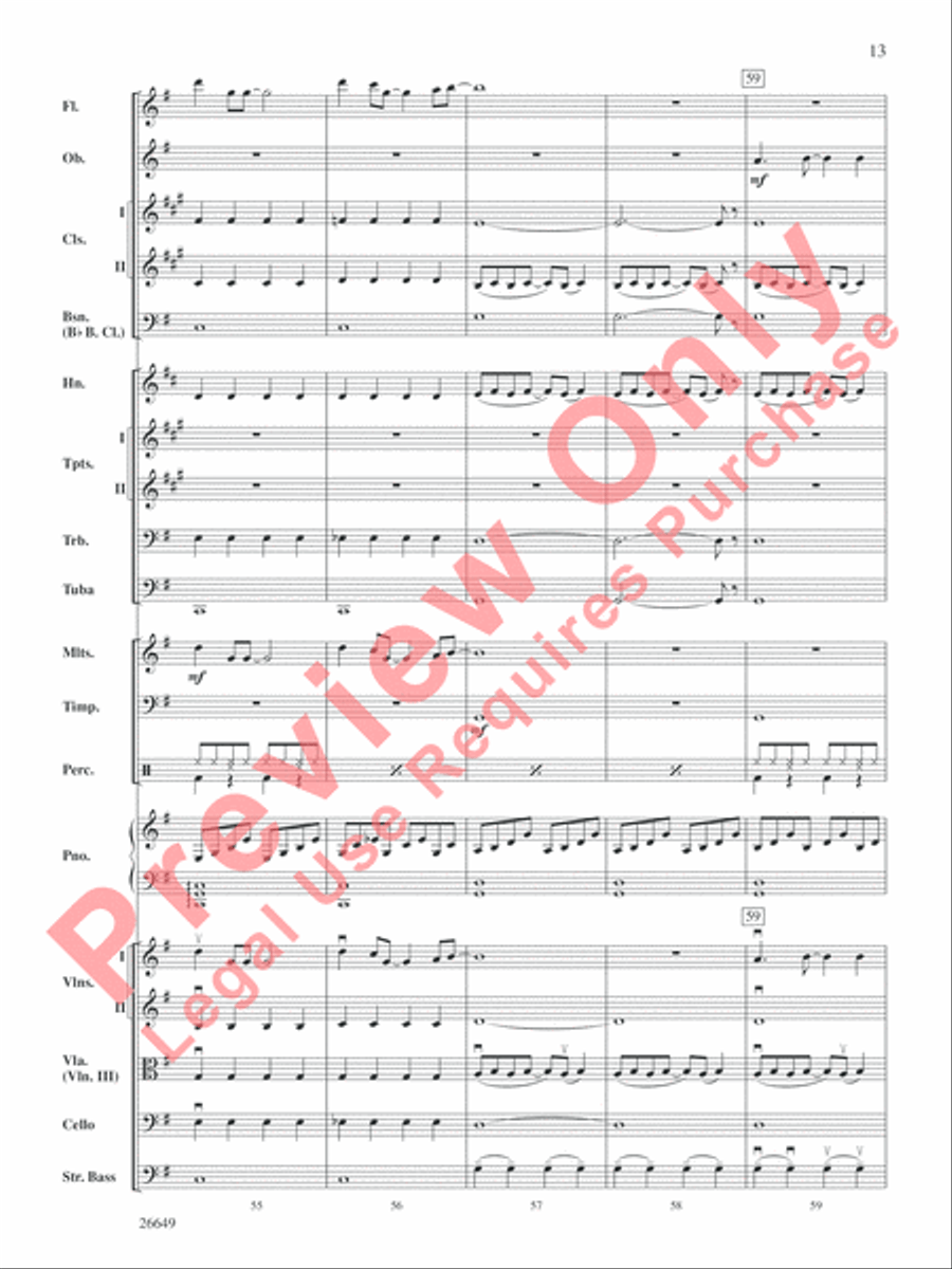 The Best of Green Day The Best of Green Day Full Orchestra scores gallery preview page 14