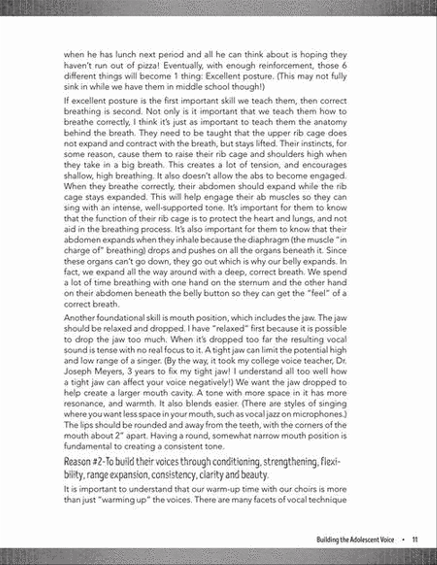 The Voice in Progress: Developing the Adolescent Voice Choir scores gallery preview page 5