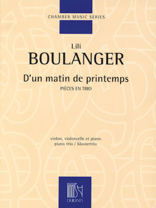 Book cover for D'un Matin De Printemps