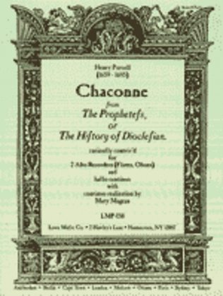 Chaconne from The Prophetess