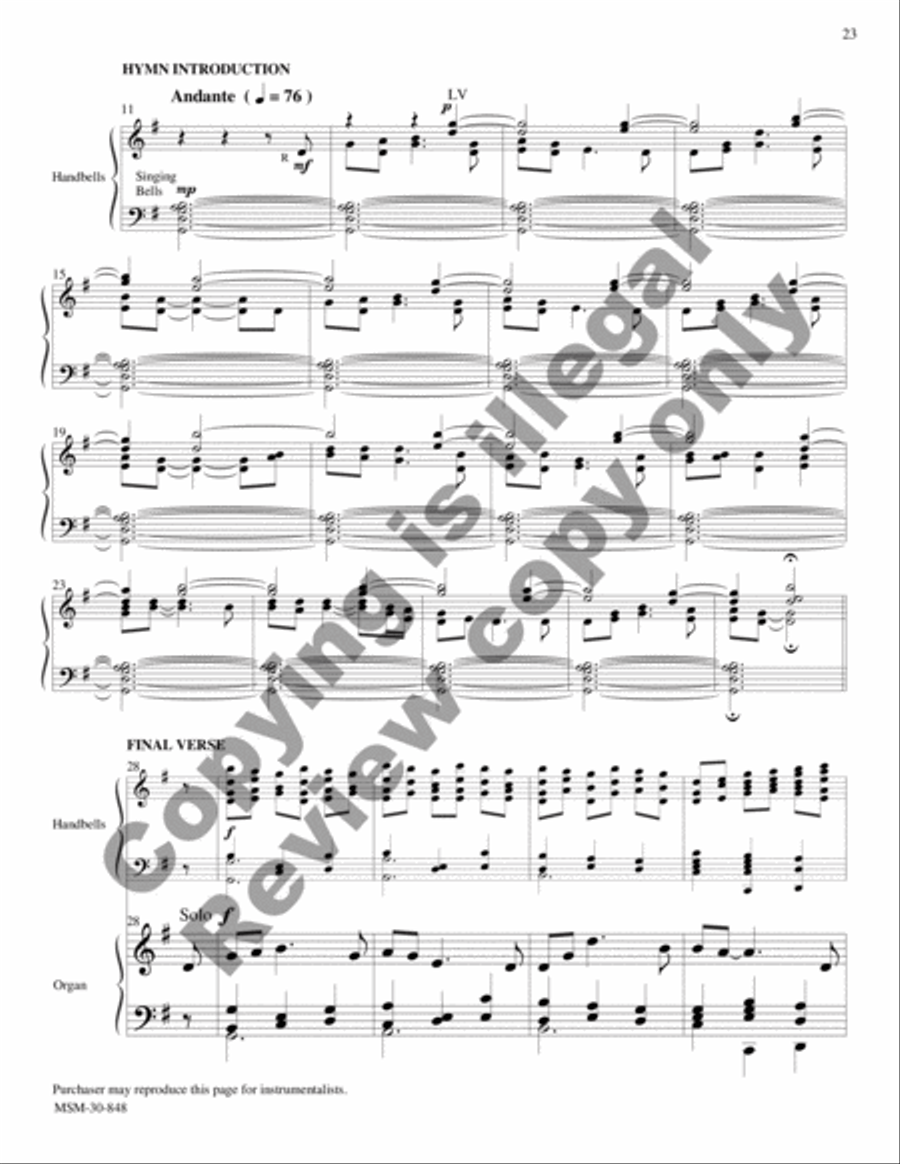 Let Praises Ring, Volume 3 5-Octaves scores gallery preview page 128
