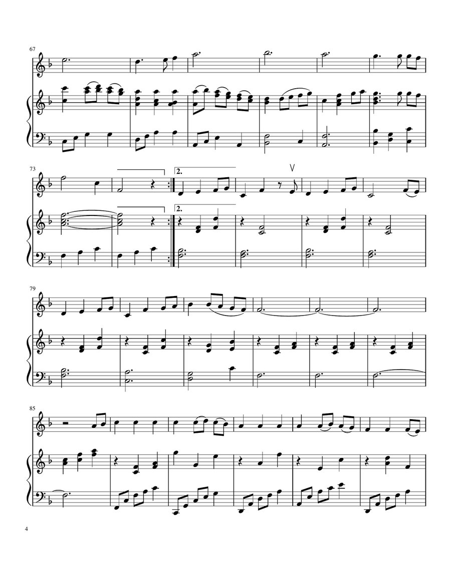 Itsumo Nandodemo (always With Me) Violin Solo scores gallery preview page 6