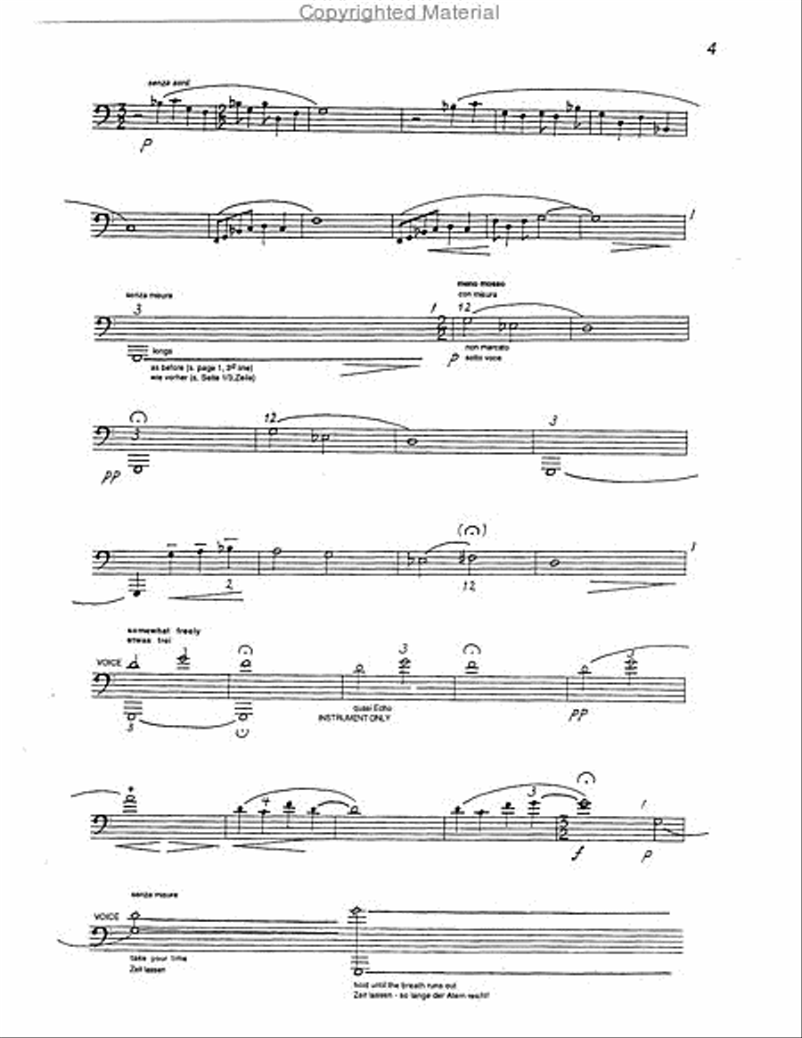 From the Quiet. . . From the Quiet. . . Euphonium scores gallery preview page 3