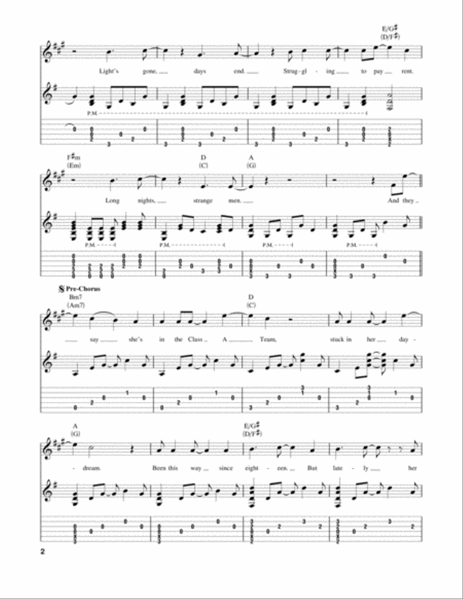 The A Team The A Team Electric Guitar scores gallery preview page 2