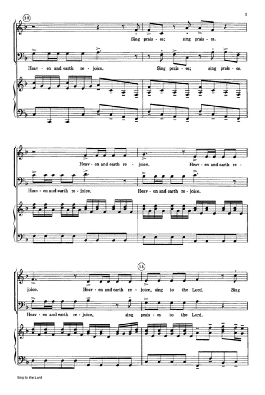 Sing to the Lord 4-Part scores gallery preview page 3