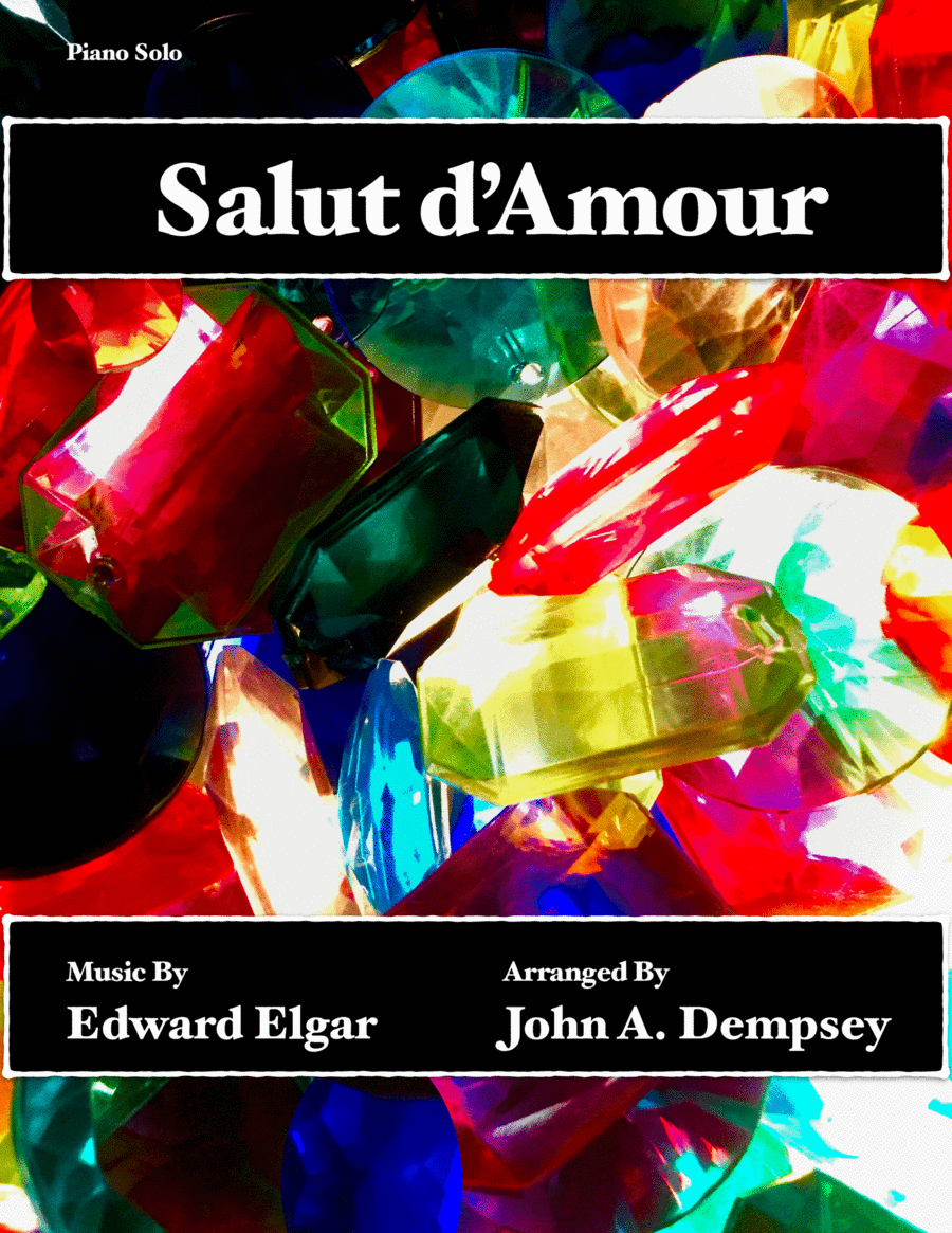 Salut d'Amour (Love's Greeting) in C major: Piano Solo Piano Solo scores gallery preview page 1