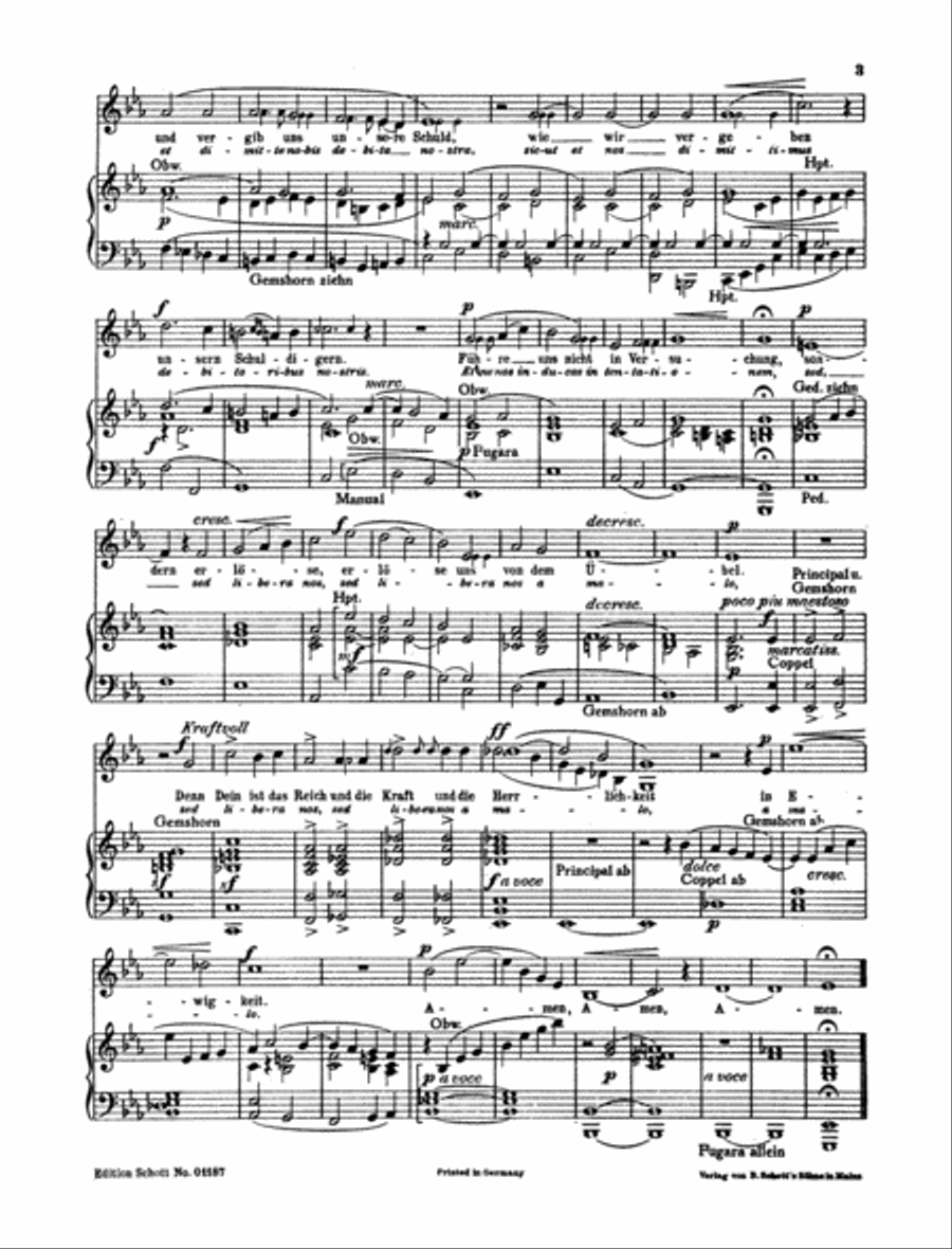 Vater unser Vater unser Low Voice scores gallery preview page 2