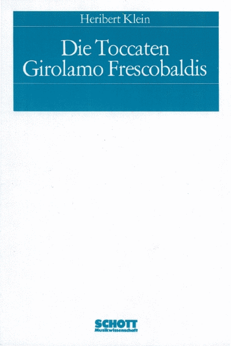 Studies Of Toccatas Of Frescobaldi