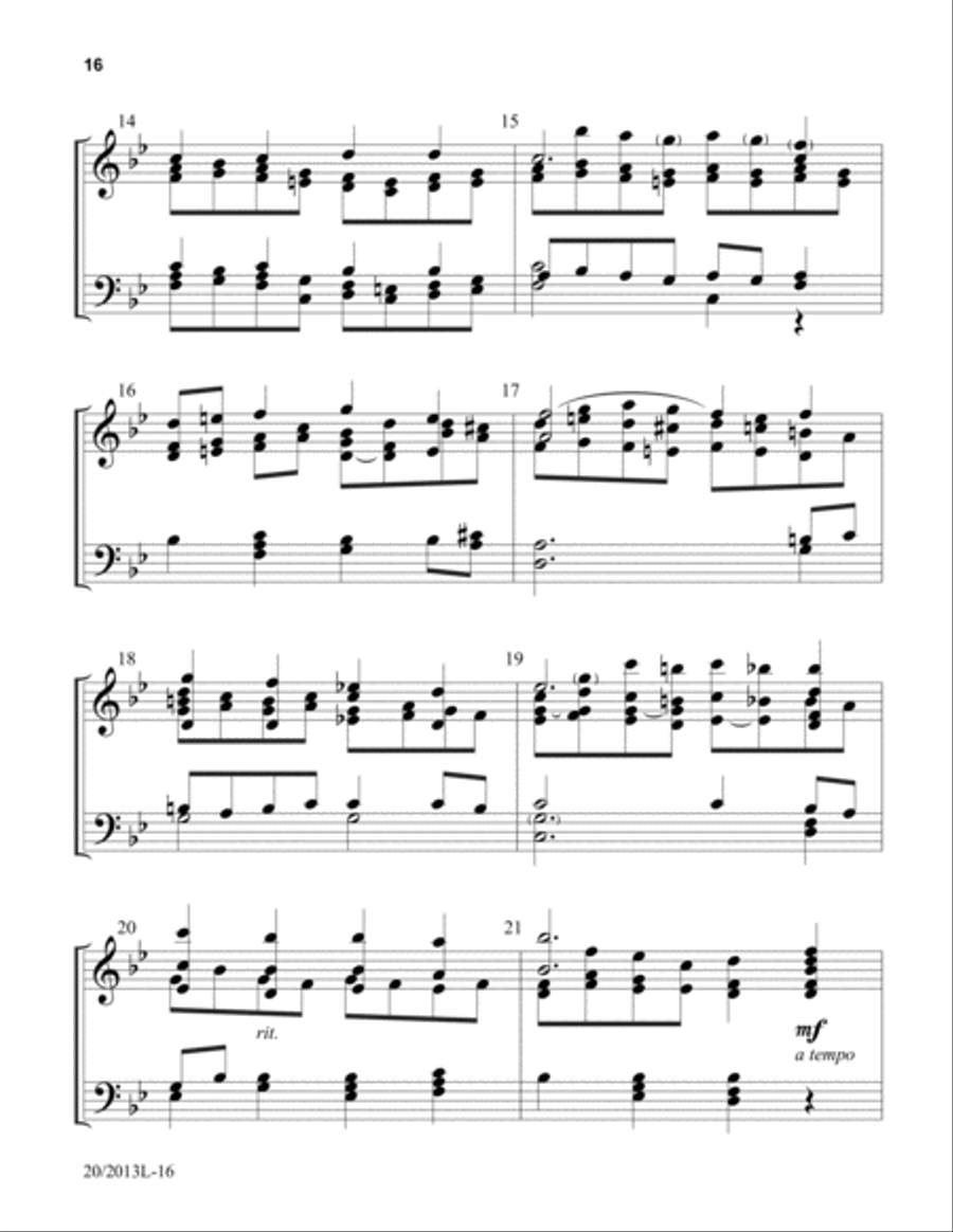 Praise and Thanksgiving Praise and Thanksgiving 3-Octaves scores gallery preview page 12
