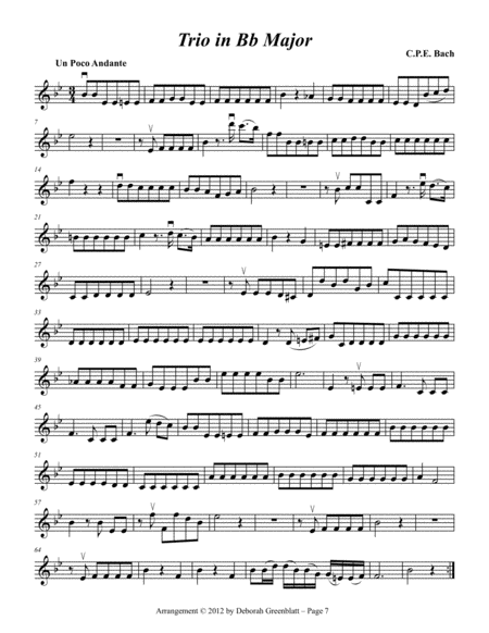 Baroque Trios for Strings - Violin C