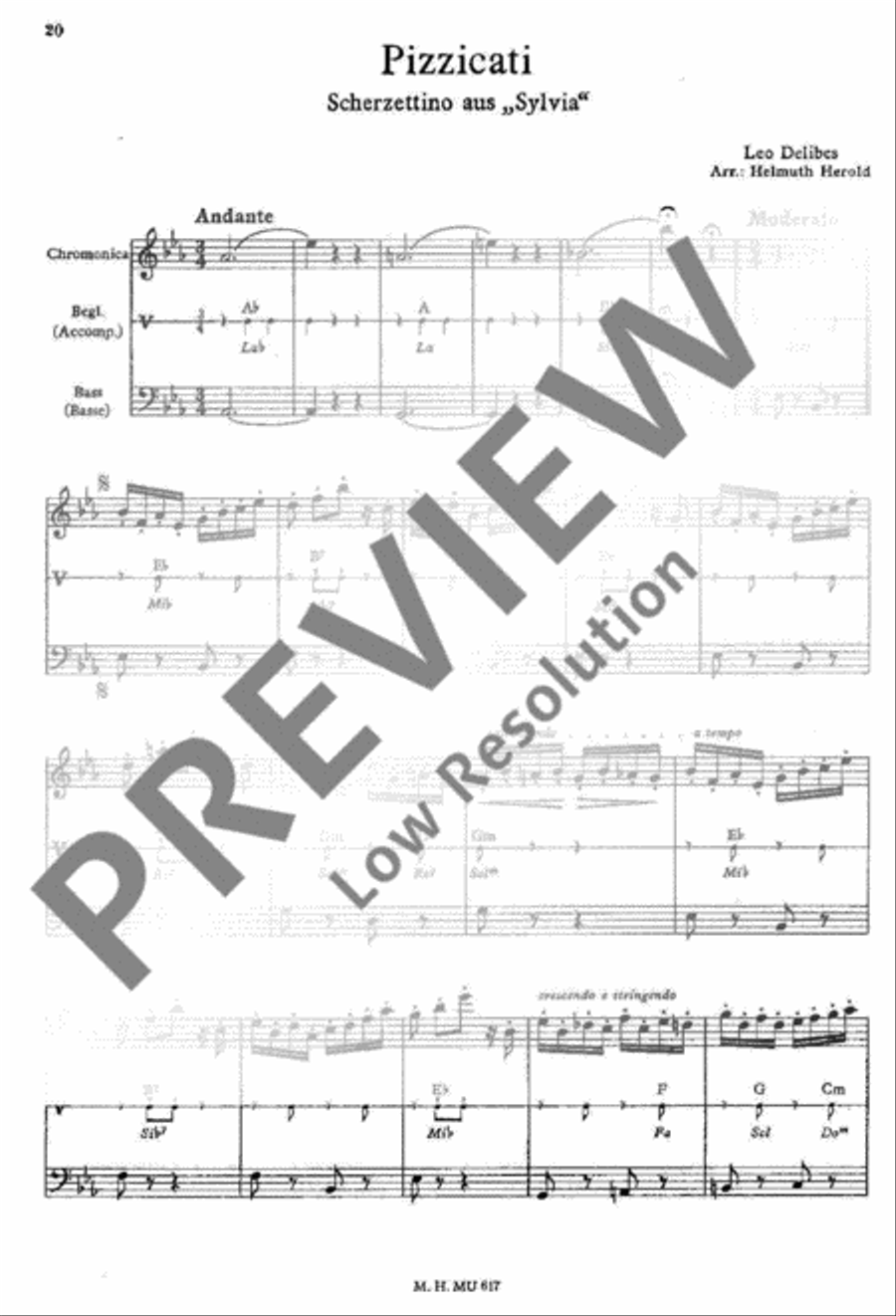 Chromonica Trio Harmonica scores gallery preview page 21