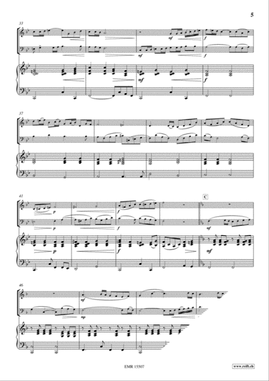 Capriccio Woodwind Ensemble scores gallery preview page 5