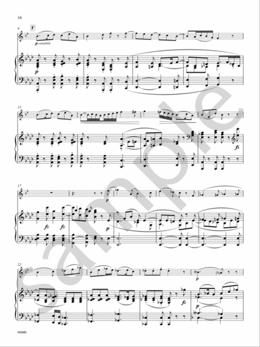 Concerto in Eb Major Trumpet scores gallery preview page 7