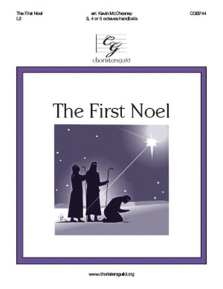 Book cover for The First Noel (3, 4 or 5 octaves)