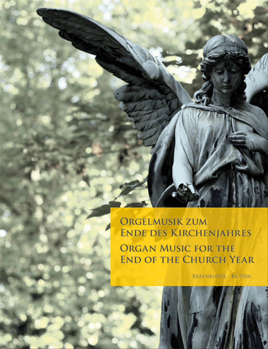 Organ Music for the End of the Church Year Organ scores gallery preview page 1