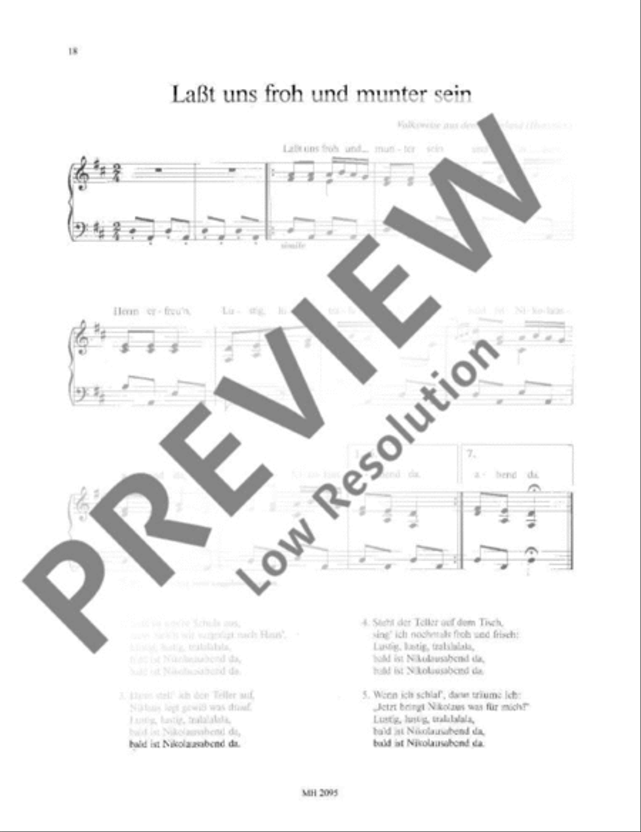 Christmas Carols Piano scores gallery preview page 21