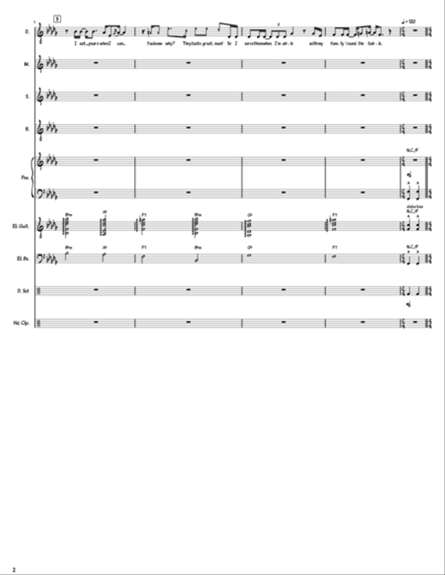 Sesame Street: A Musical Celebration - Score Only Jazz Ensemble scores gallery preview page 2
