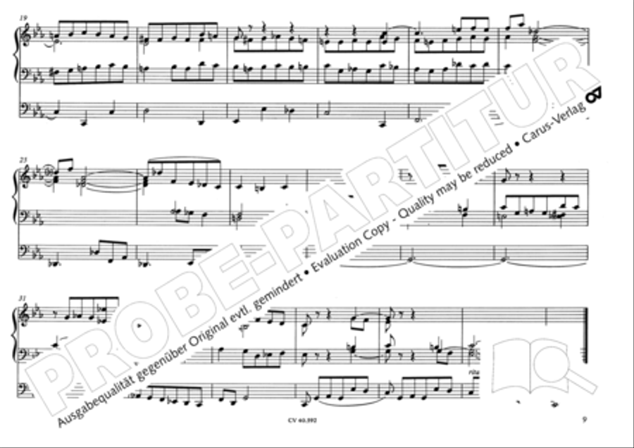 Free Organ Music from the Romantic Period, Vol. II (Freie Orgelmusik der Romantik, Band II) Organ scores gallery preview page 10