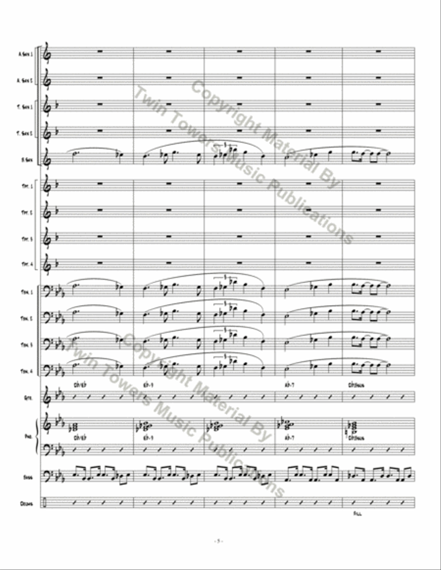 Summer Groove Jazz Ensemble scores gallery preview page 6