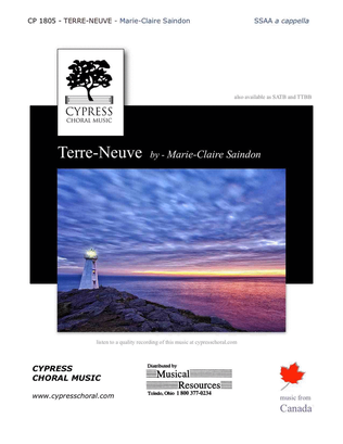 Book cover for Terre-Neuve