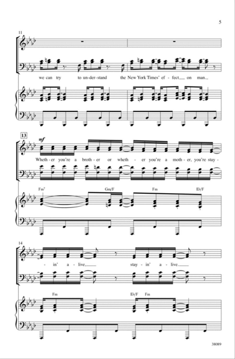 Disco Fever - SoundTrax CD (CD only) Choir scores gallery preview page 4