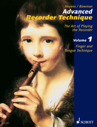 Book cover for Advanced Recorder Technique