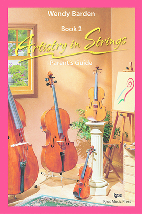 Book cover for Artistry in Strings, Book 2 - Parent's Guide