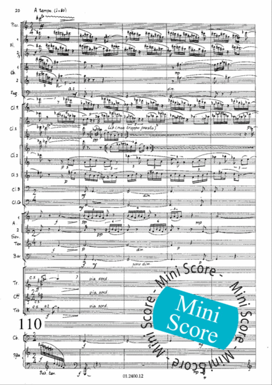 Aratoro I Aratoro I Concert Band scores gallery preview page 24