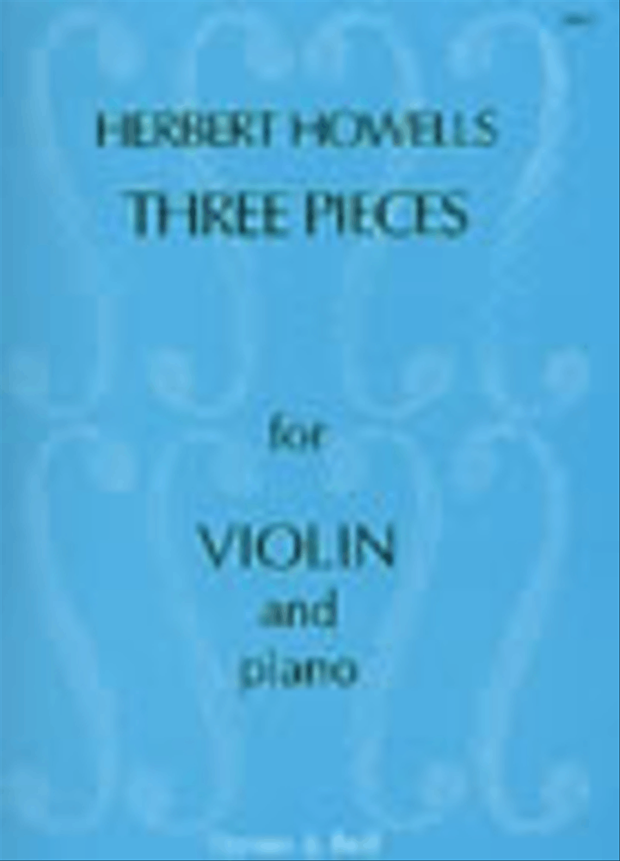 Three Pieces for Violin and Piano, Op. 28