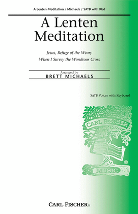 Book cover for A Lenten Meditation
