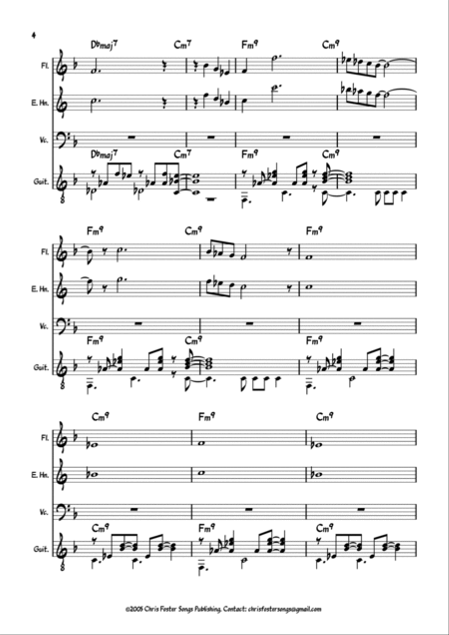 A Seed For The Planting - Score Only Score scores gallery preview page 4