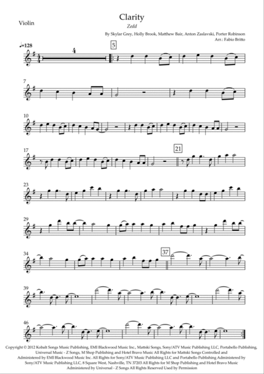 Clarity Clarity String Trio scores gallery preview page 4