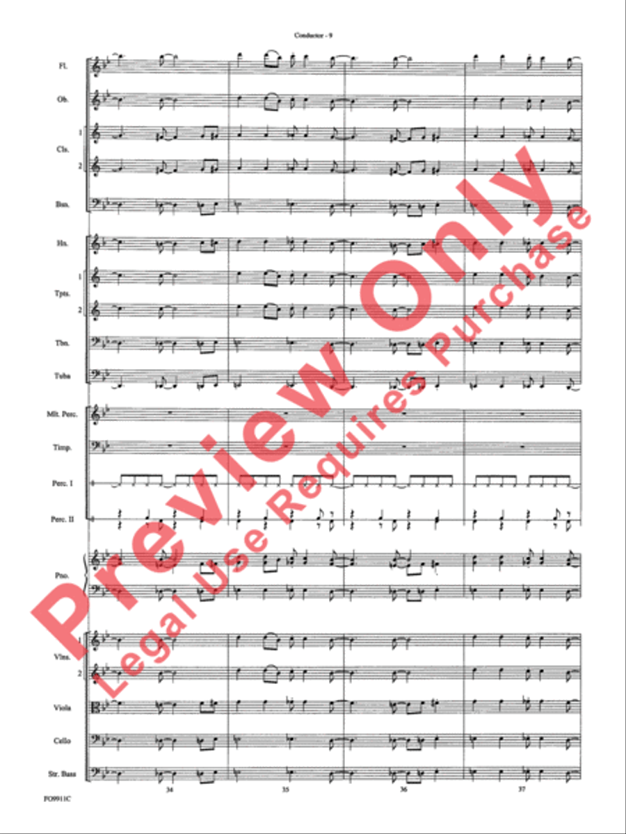 A Charlie Brown Christmas Full Orchestra scores gallery preview page 12