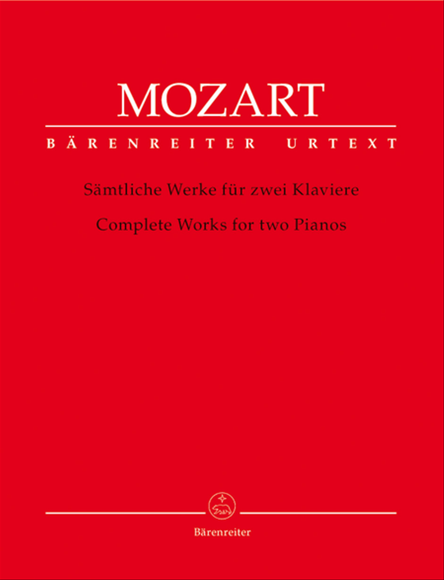 Complete Works for Two Pianos 2 Pianos, 4-Hands scores gallery preview page 1