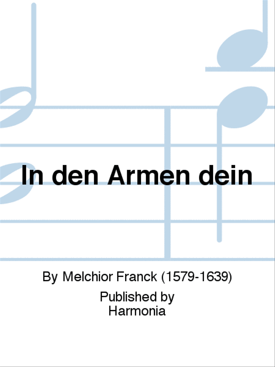 In den Armen dein 4-Part scores gallery preview page 1