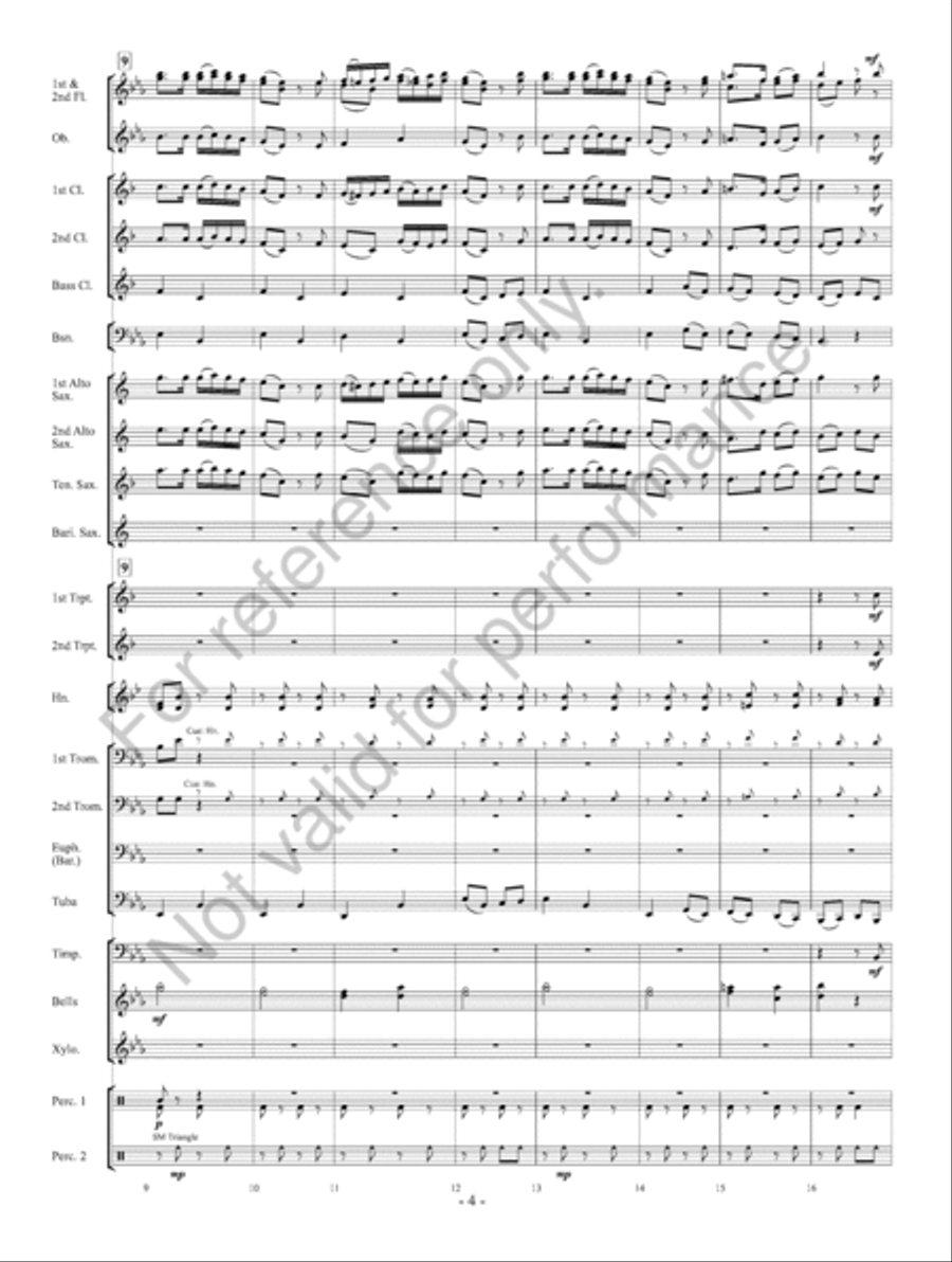 The Toymaker's Workshop Concert Band scores gallery preview page 5