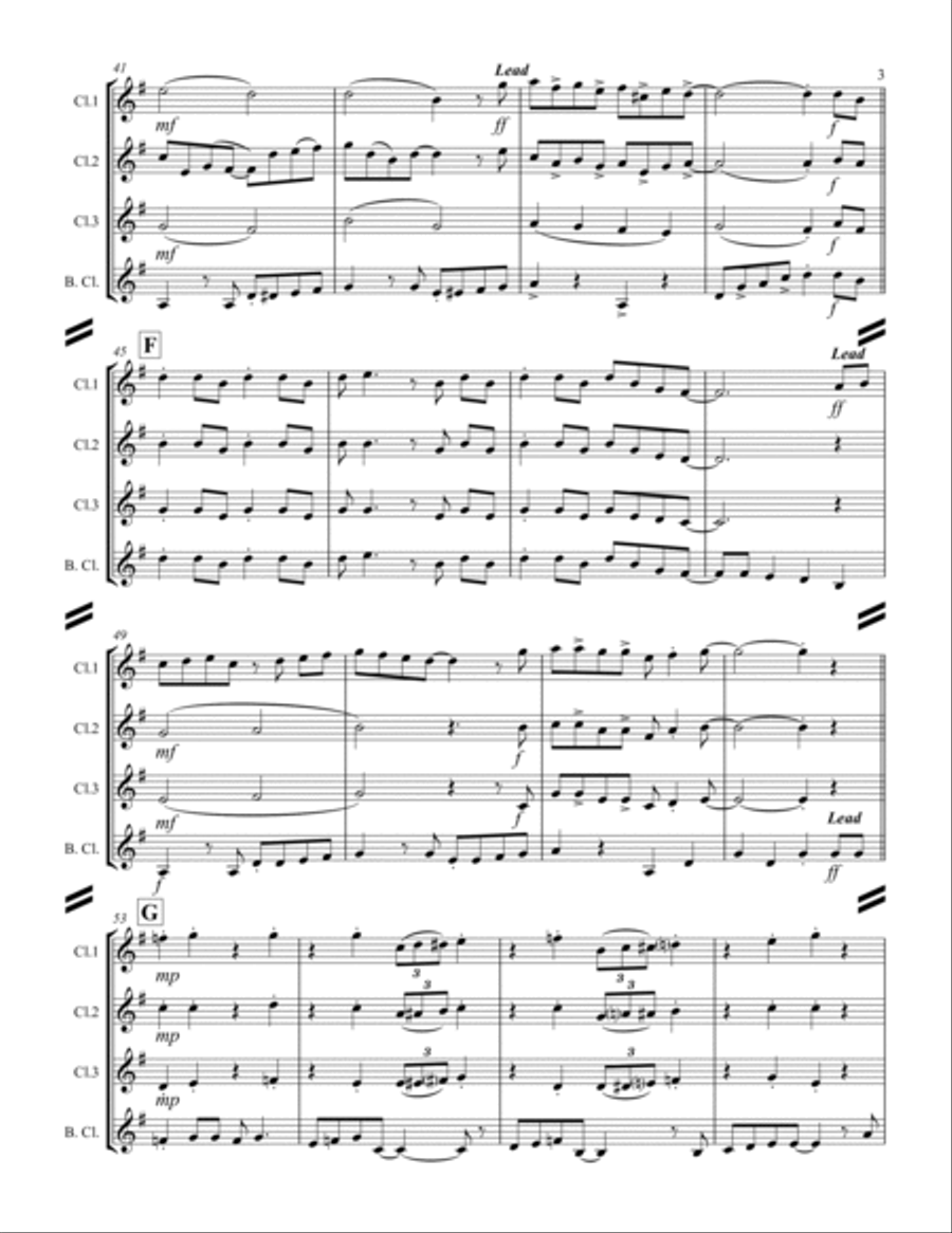 A Marshmallow World Small Ensemble scores gallery preview page 4