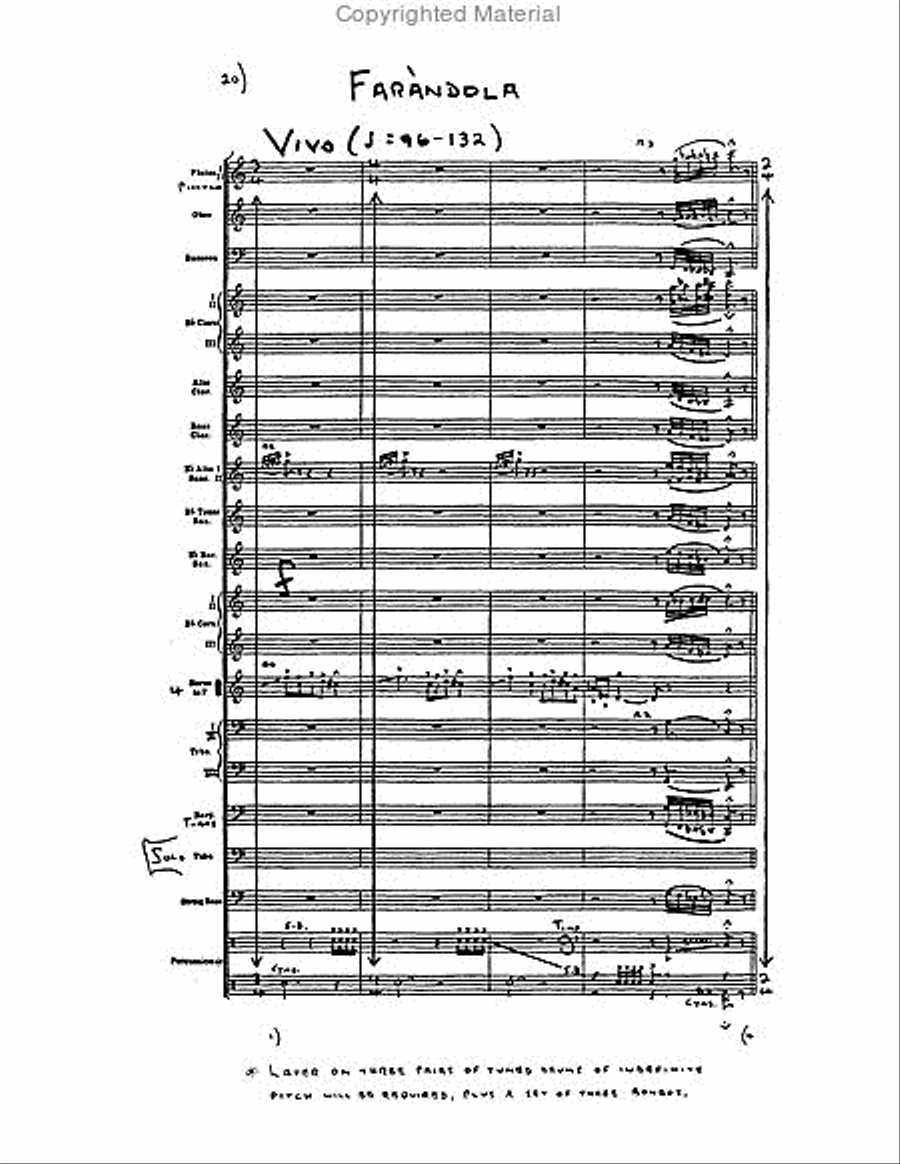 Prelude and Farandola Prelude and Farandola Tuba scores gallery preview page 7