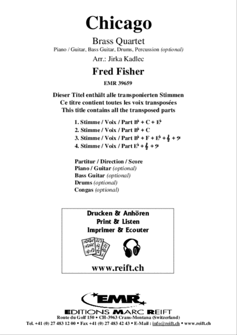 Chicago Chicago Brass Ensemble scores gallery preview page 2