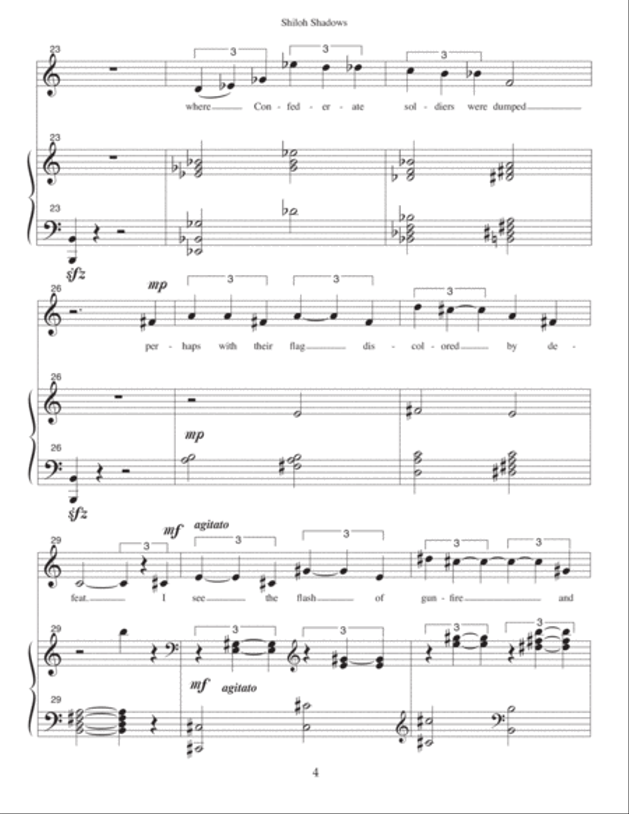 Shiloh Shadows High Voice scores gallery preview page 4
