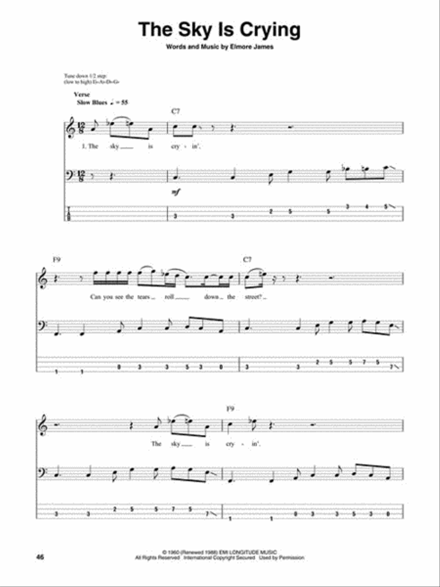 Stevie Ray Vaughan Stevie Ray Vaughan Electric Guitar scores gallery preview page 6