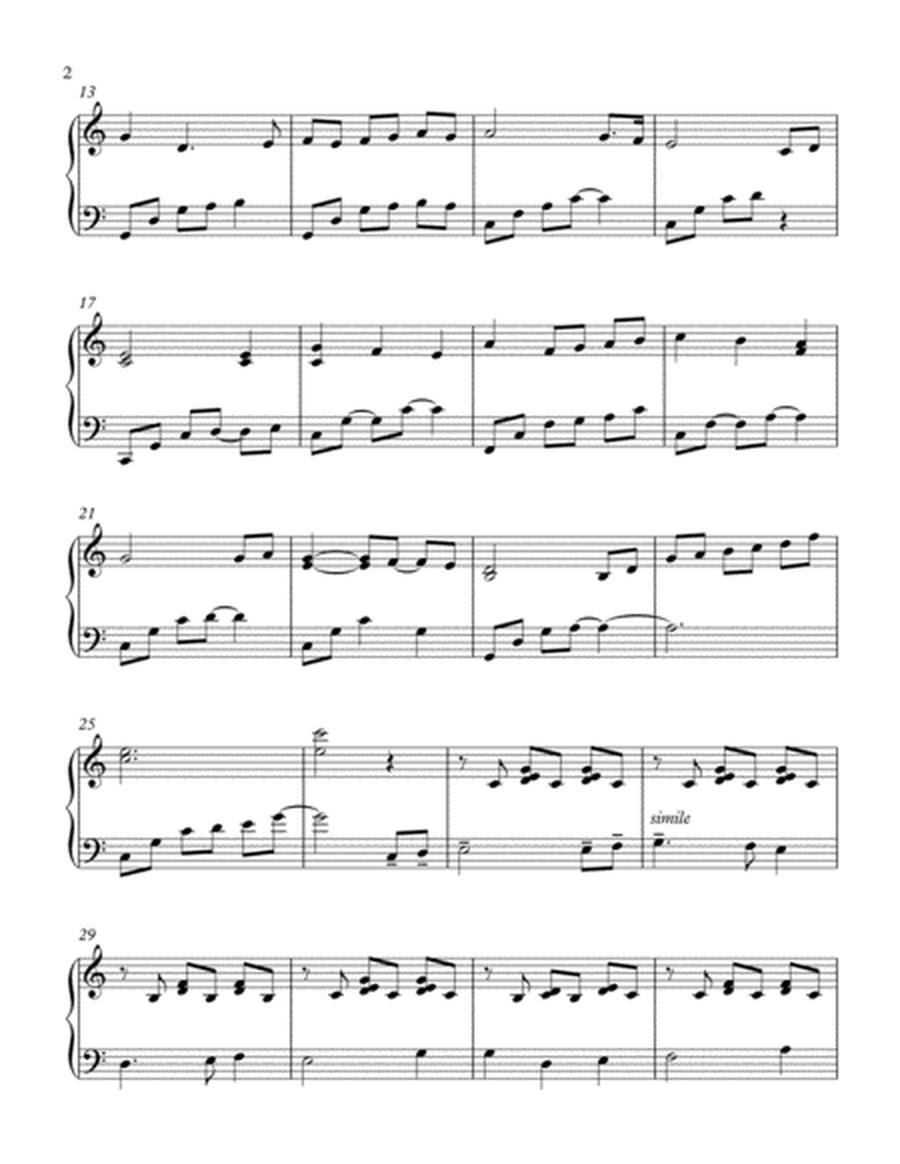 Just As I Am (Intermediate Piano Solo) image number null