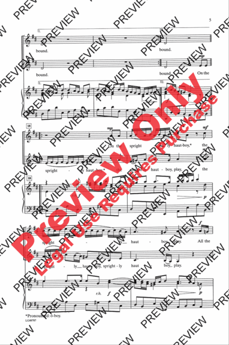 Sound the Trumpet 2-Part scores gallery preview page 10