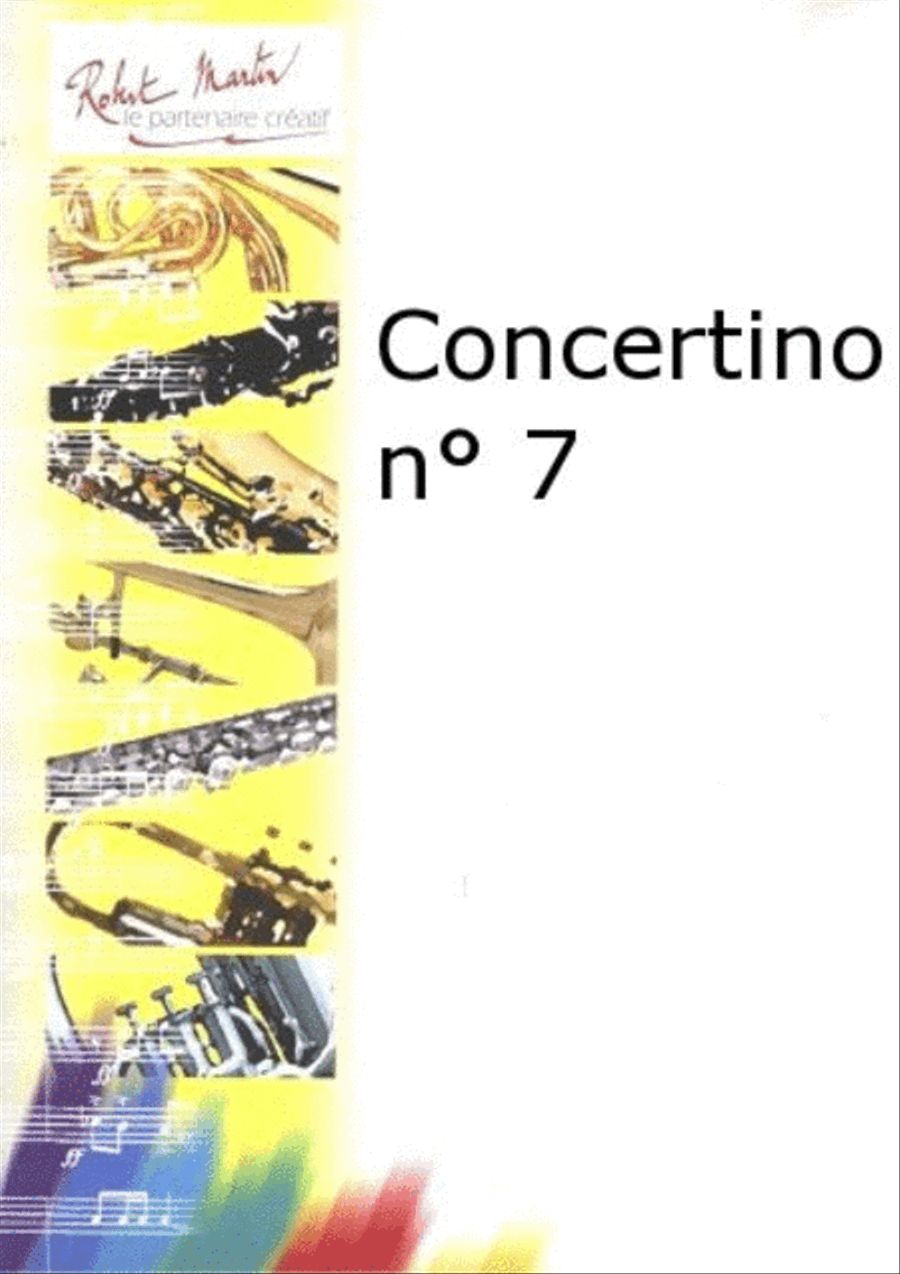 Concertino n°7 Piano Accompaniment scores gallery preview page 1