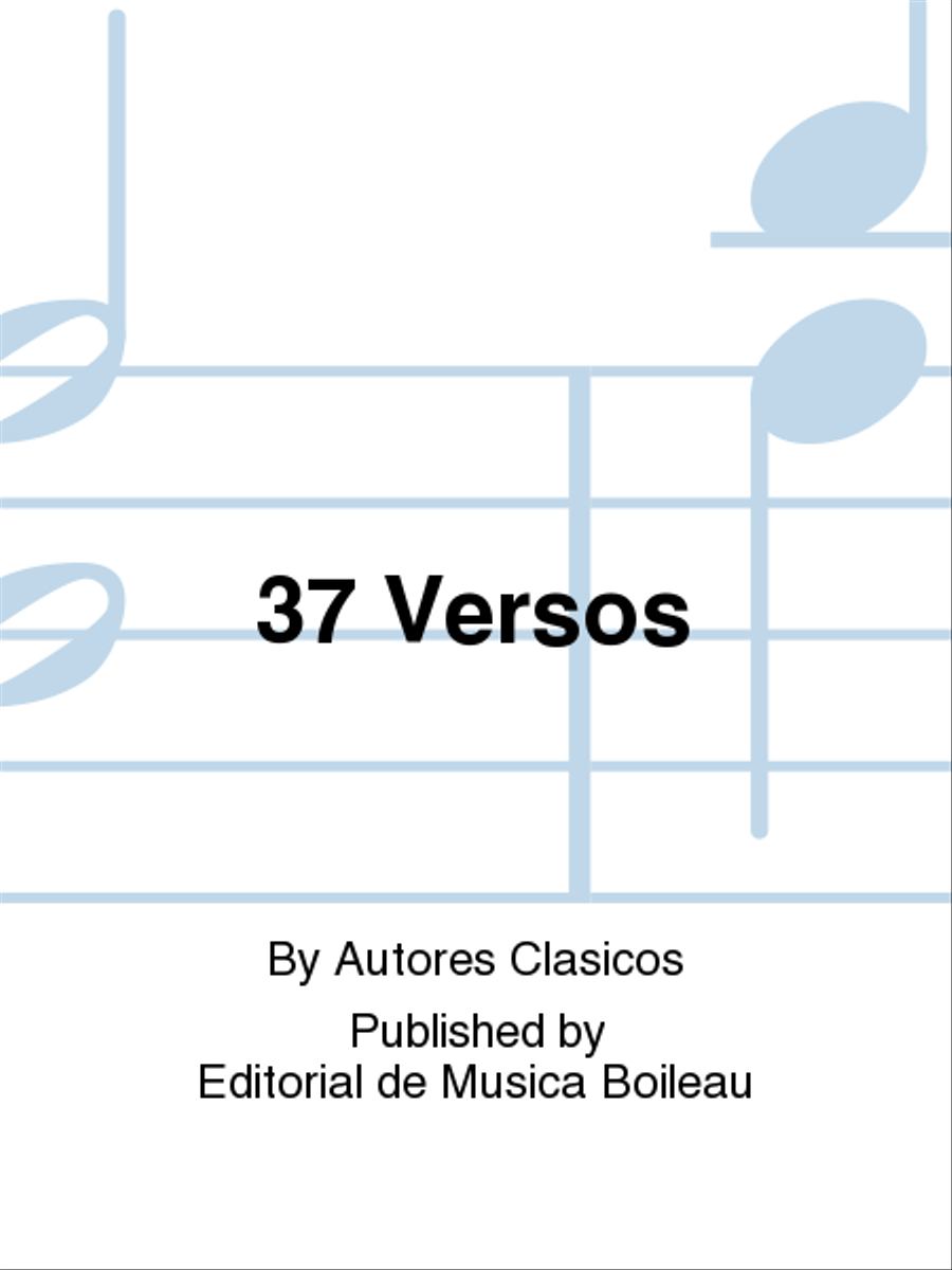 37 Versos