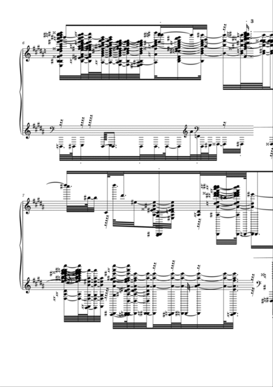 A Battle Between Life Easy Piano scores gallery preview page 3