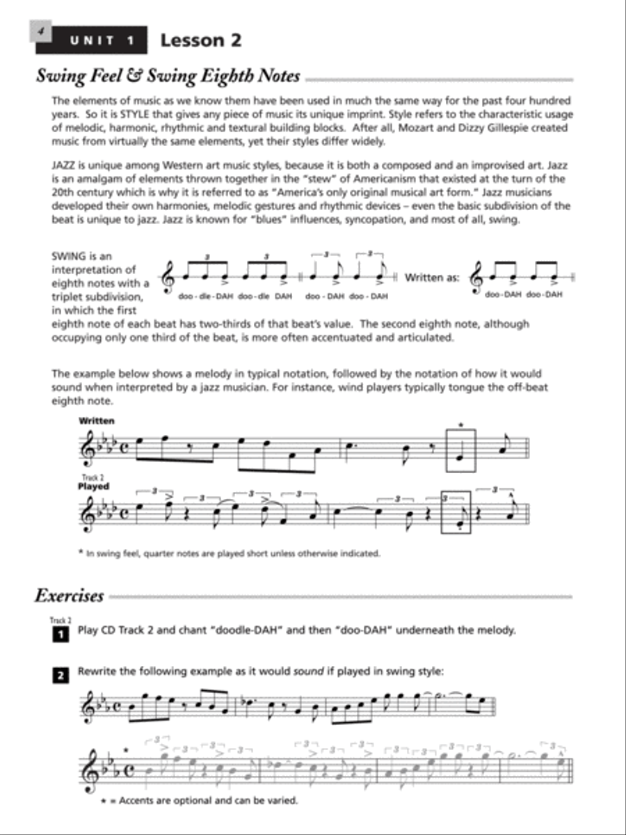 Alfred's Essentials of Jazz Theory (Teacher's Answer Key) Accompaniment CD scores gallery preview page 5