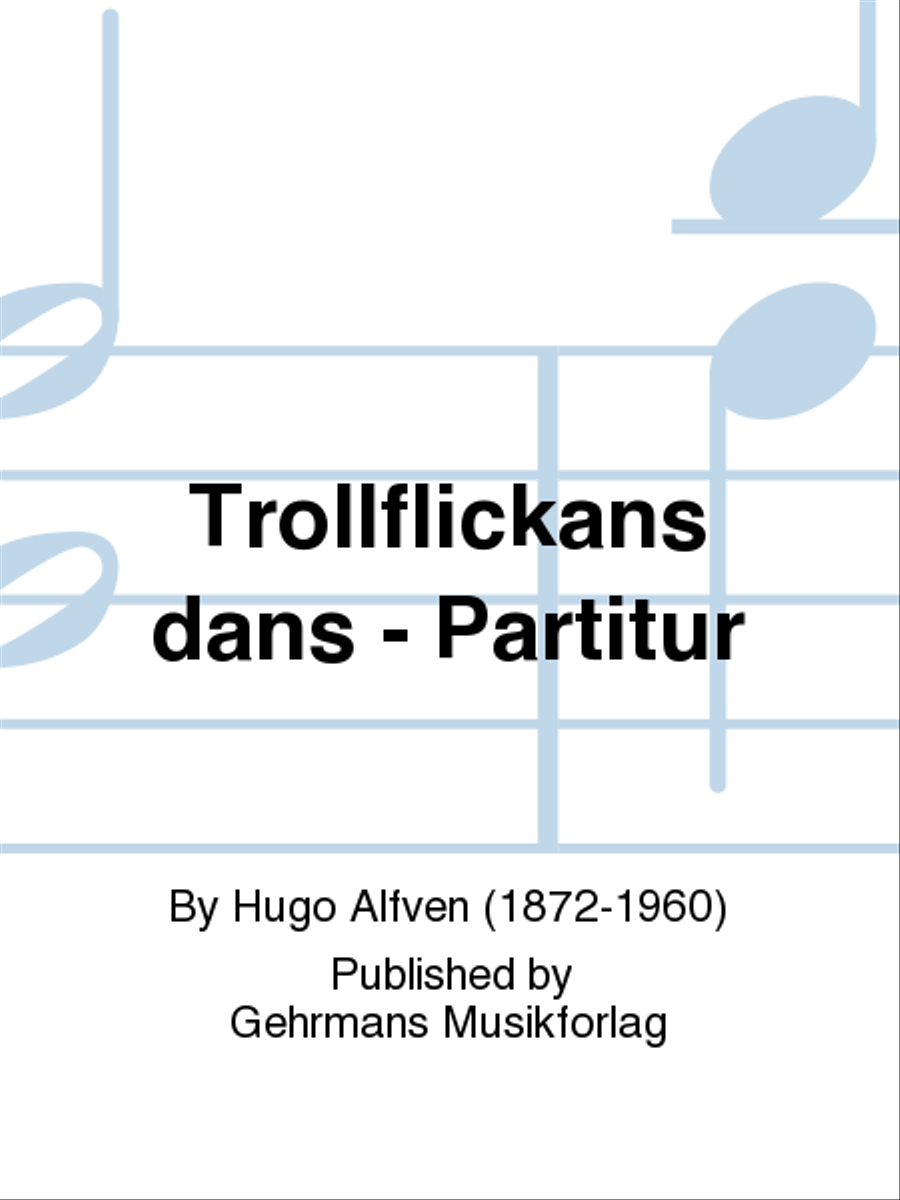Trollflickans dans - Partitur Orchestra scores gallery preview page 1
